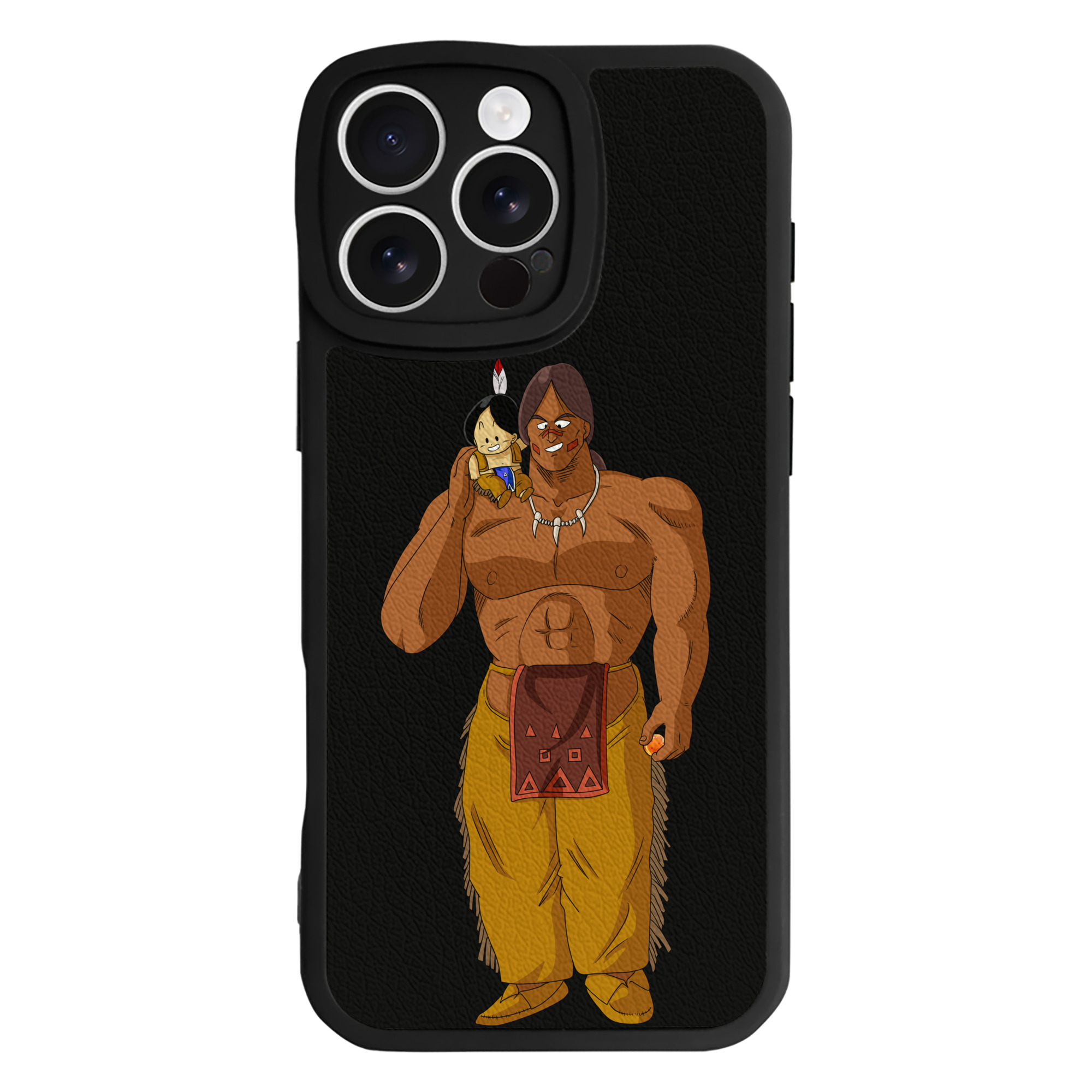 （画像用） ドラゴンボール DRAGON BALL 【iPhone 16シリーズ対応】シリコンスマホケース（レザー調） 材質：シリコン